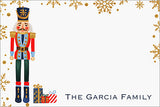 Nutcracker with Gifts Christmas Gift Tag