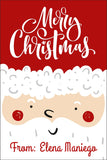 Cheekiest Santa Christmas Holiday Gift Tag