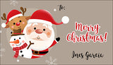 Winter Crew Christmas Gift Tag